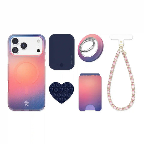 Sunset Glow Aura iPhone Bundle Set