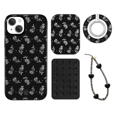 Vintage Roses iPhone Bundle Set - Grip
