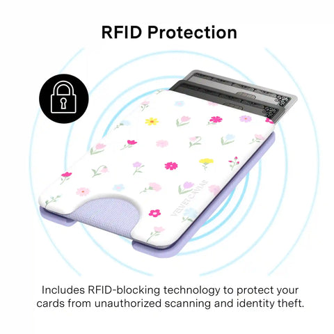 Dreamy Meadow Floral MagSafe Wallet