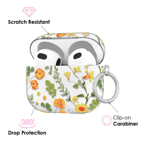 Whimsical Floral AirPod Case