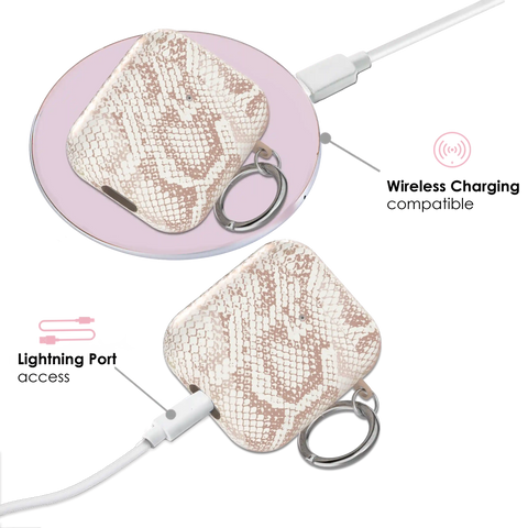 Nude Python AirPod Case