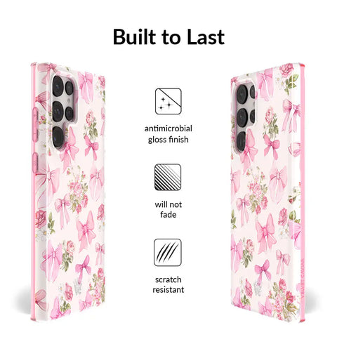 Posie Pink Bow Samsung Case