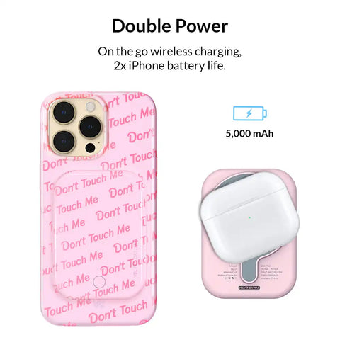 Don't Touch Me Portable MagSafe Charger Power Pack