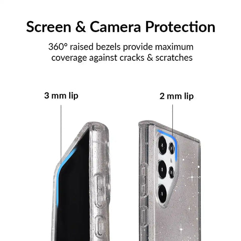 Grey Stardust Samsung Case
