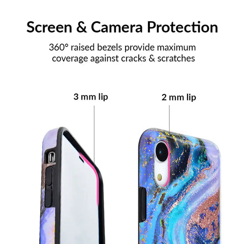 Galaxy Glitter iPhone Case