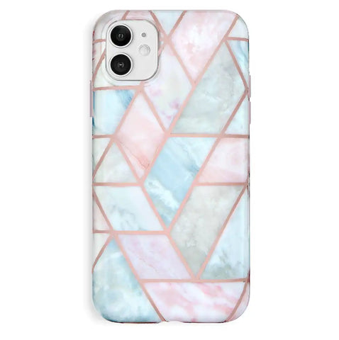 Geometric Marble iPhone Case
