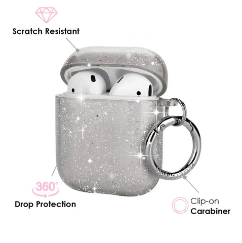 Grey Stardust AirPod Case