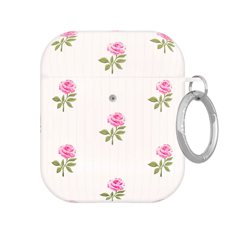 Pink Peony Floral AirPod Case