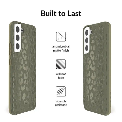 Olive Leopard Samsung Case