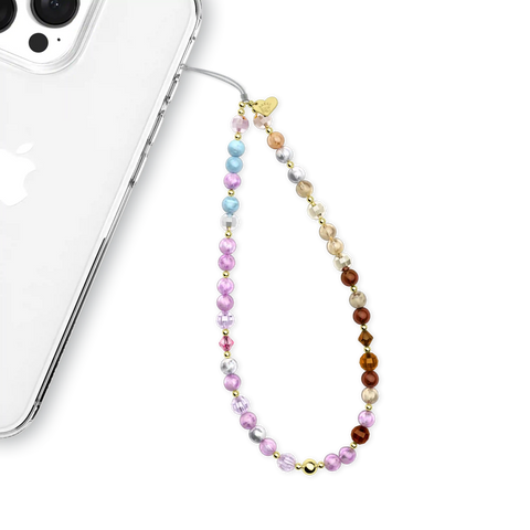 Ombre Gemstone Phone Charm