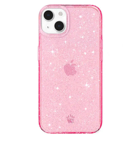 Pink Stardust Glitter iPhone Case