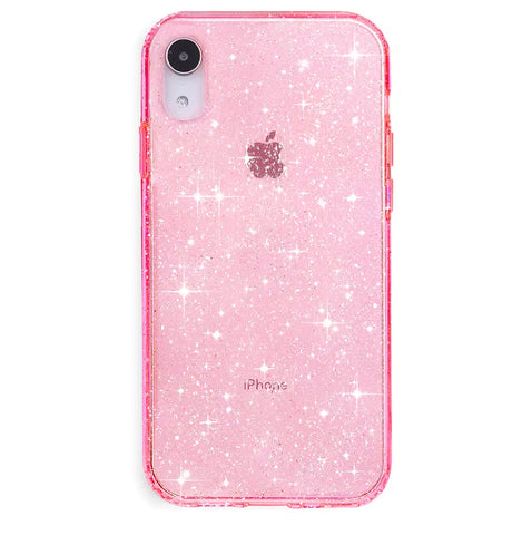 Pink Stardust Glitter iPhone Case
