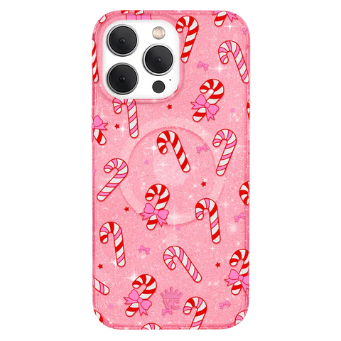 Pink Peppermint Princess iPhone Case