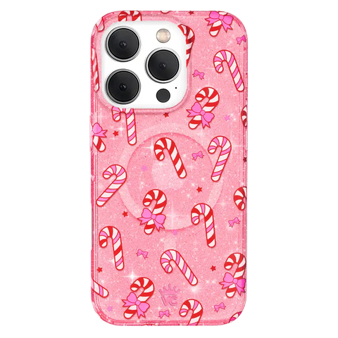 Pink Peppermint Princess iPhone Case