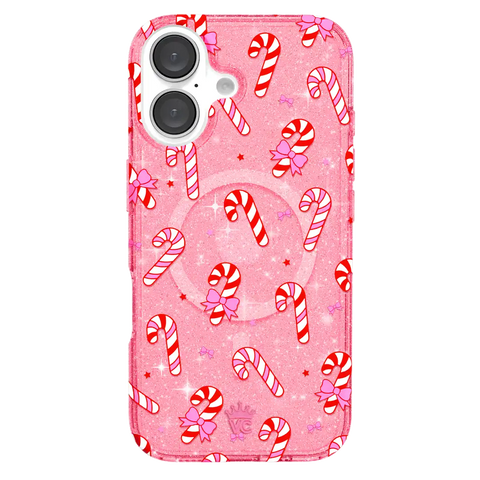Pink Peppermint Princess iPhone Case