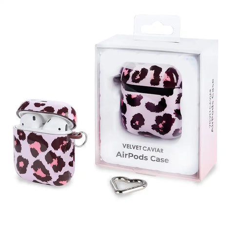 Purrfect Pink Leopard AirPod Case