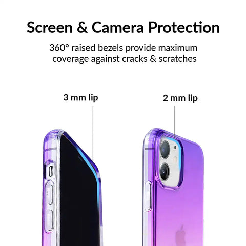 Violet Ombre iPhone Case