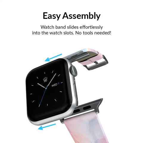 Pastel Tie Dye Apple Watch Band
