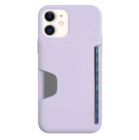 Light Purple iPhone Wallet Case