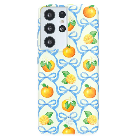 Orange Blossom Samsung Case