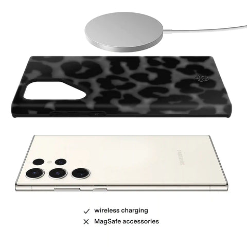 It Girl Black Leopard Samsung Case