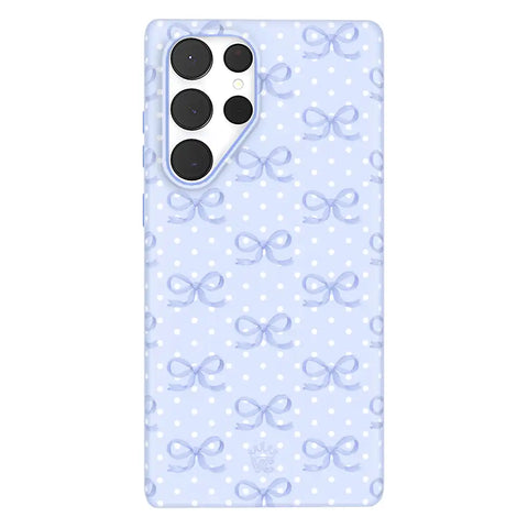 Lovely Blue Bows Samsung Case