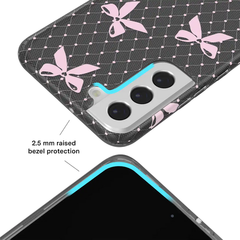 Lacy Pink Bows Samsung Case