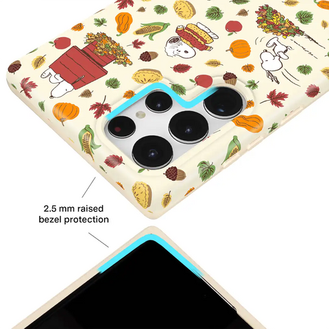 Snoopy Autumn Leaves Samsung Case