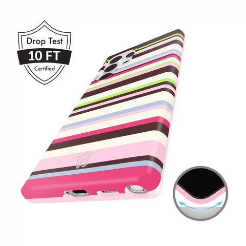 Sweet Treat Stripes Samsung Case