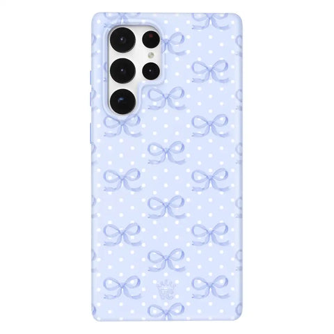 Lovely Blue Bows Samsung Case
