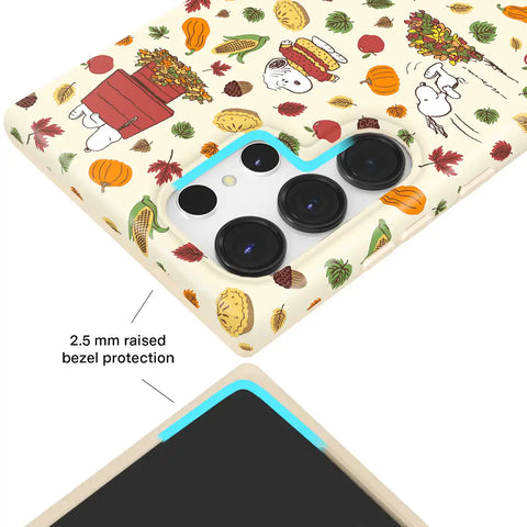 Snoopy Autumn Leaves Samsung Case