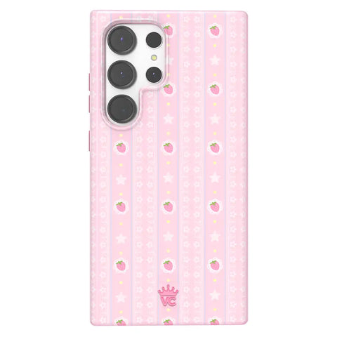 Strawberry Macaron Samsung Case