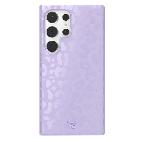 Lilac Leopard Samsung Case