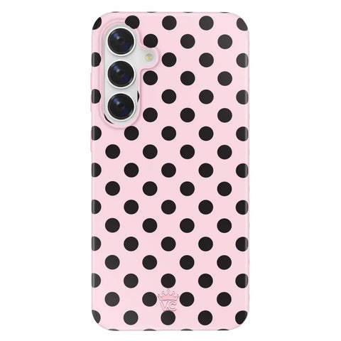 Princess Pink Polka Dot Samsung Case
