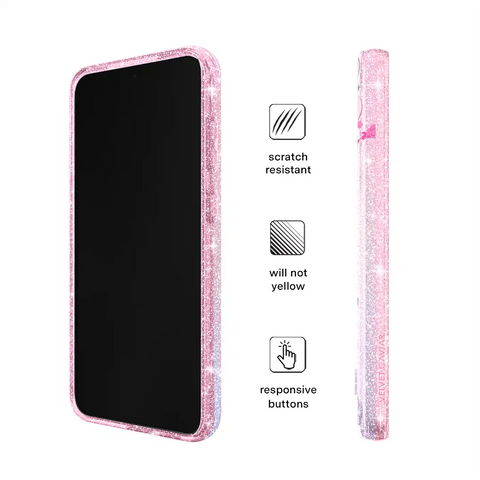Wicked Glinda’s Bubble Glitter Samsung Case