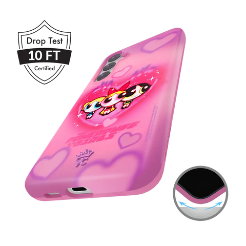 The Powerpuff Girls Airbrush Hearts Samsung Case