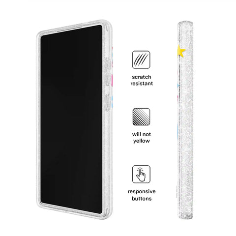 Supergirl Krypto Glitter Samsung Case