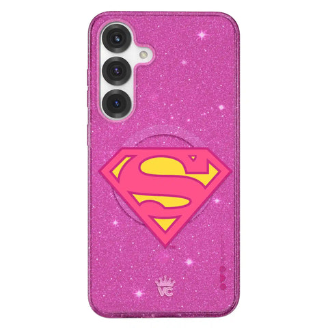 Supergirl Stardust Glitter Samsung Case