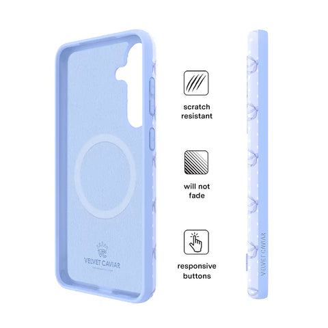 Lovely Blue Bows Samsung Case