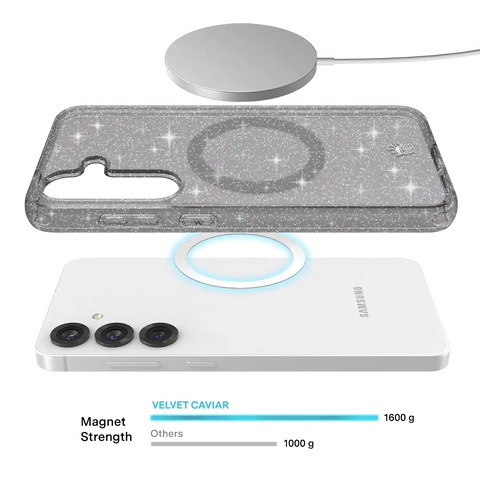 Grey Stardust Samsung Case