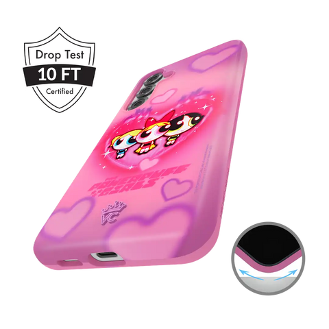 The Powerpuff Girls Airbrush Hearts Samsung Case