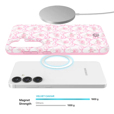 Lovely Pink Bows Samsung Case