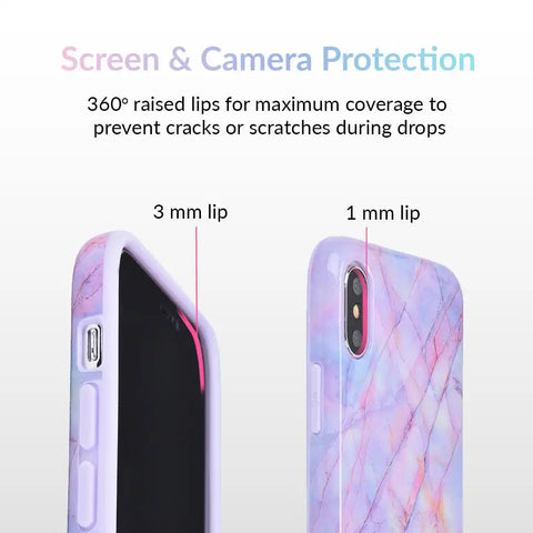 Sunset Marble iPhone Case