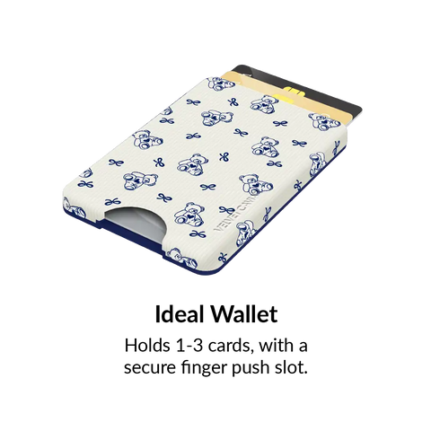 Preppy Teddy MagSafe Wallet