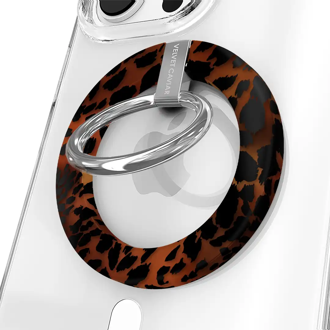 Leopard Tort MagSafe Grip Ring