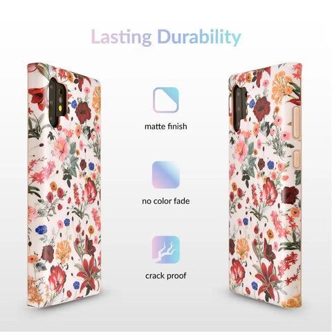 Nude Vintage Floral Samsung Galaxy Case